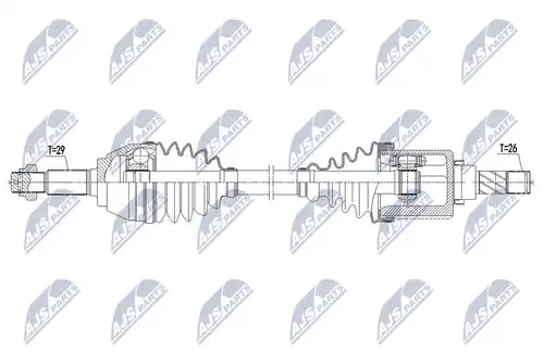 полуоска NTY NPW-NS-090