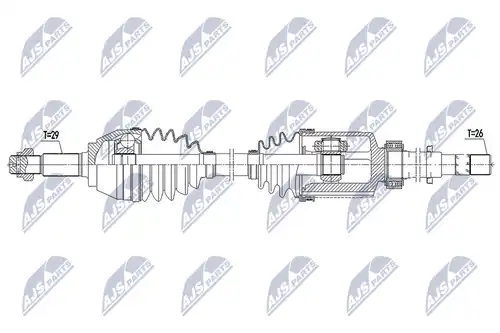 полуоска NTY NPW-NS-092