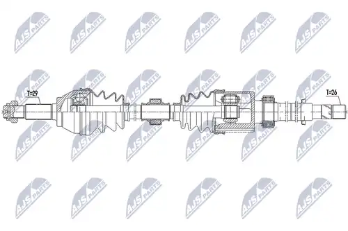 полуоска NTY NPW-NS-094