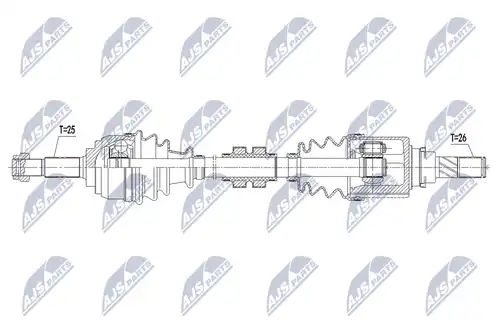 полуоска NTY NPW-NS-100