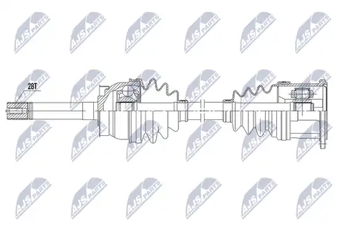 полуоска NTY NPW-NS-104