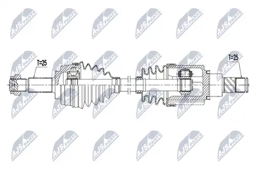 полуоска NTY NPW-NS-112