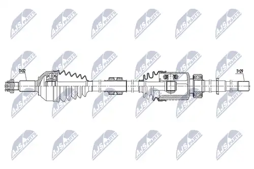 полуоска NTY NPW-NS-122