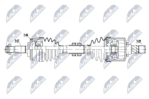 полуоска NTY NPW-NS-140