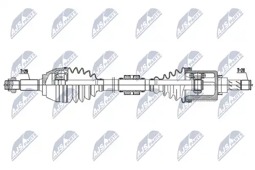 полуоска NTY NPW-NS-146