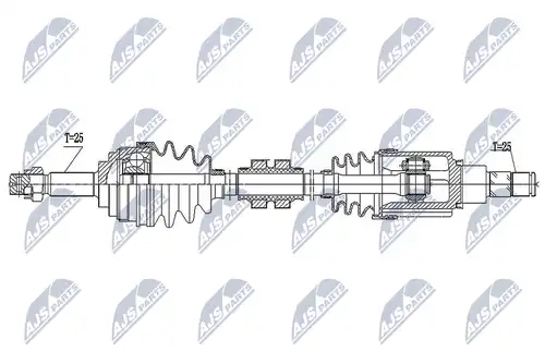 полуоска NTY NPW-NS-152