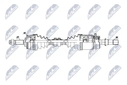 полуоска NTY NPW-NS-157