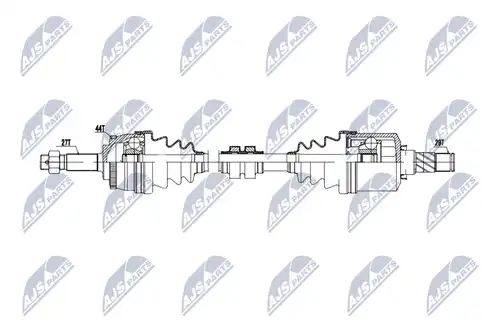 полуоска NTY NPW-NS-158