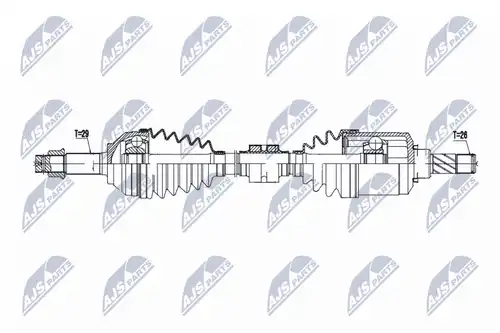 полуоска NTY NPW-NS-168