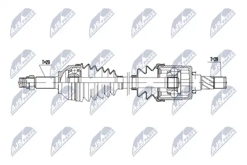 полуоска NTY NPW-NS-170