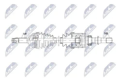 полуоска NTY NPW-NS-171