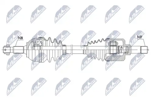 полуоска NTY NPW-PE-057