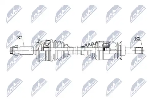 полуоска NTY NPW-PE-105