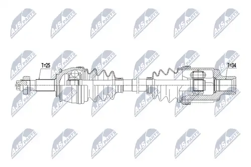 полуоска NTY NPW-PL-061