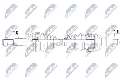 полуоска NTY NPW-PL-085