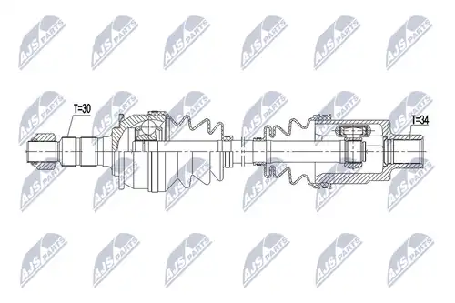 полуоска NTY NPW-PL-103