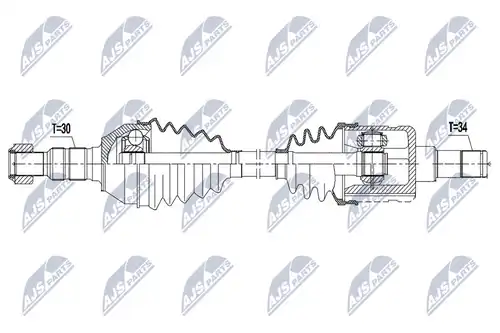 полуоска NTY NPW-PL-109