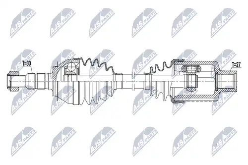 полуоска NTY NPW-PL-115