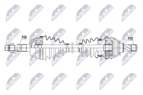 полуоска NTY NPW-PL-119