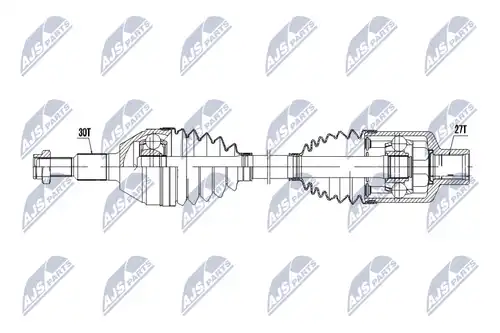 полуоска NTY NPW-PL-144