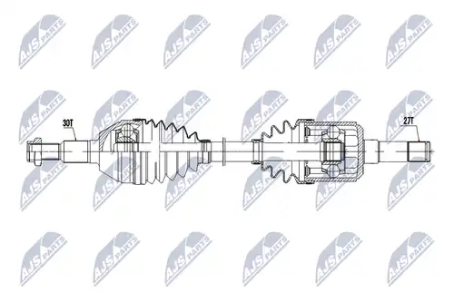 полуоска NTY NPW-PL-145