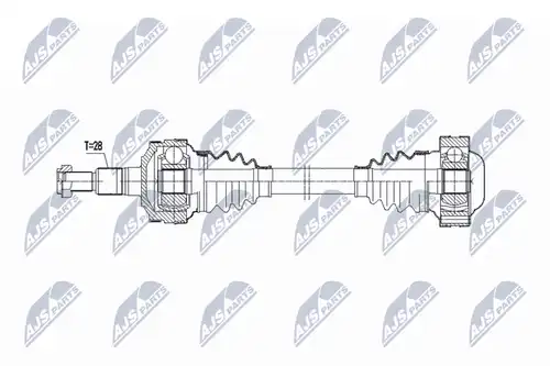 полуоска NTY NPW-PS-002