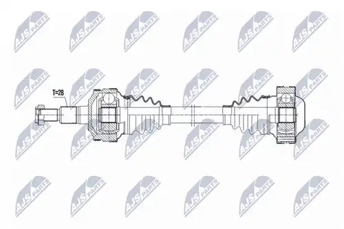 полуоска NTY NPW-PS-003