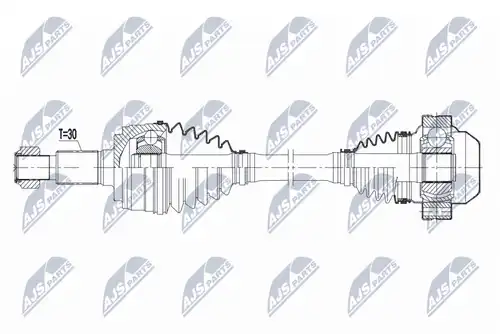 полуоска NTY NPW-PS-005