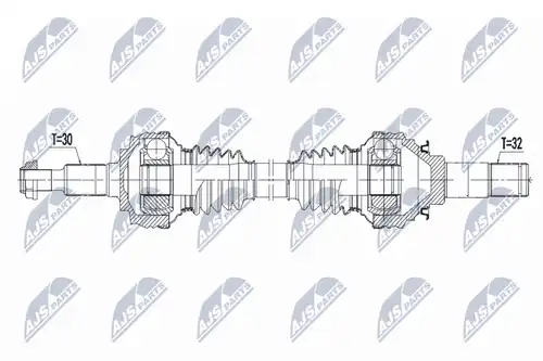 полуоска NTY NPW-PS-009