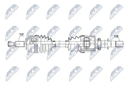 полуоска NTY NPW-RE-079