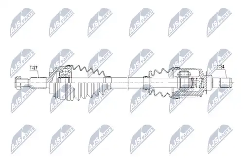 полуоска NTY NPW-RE-081