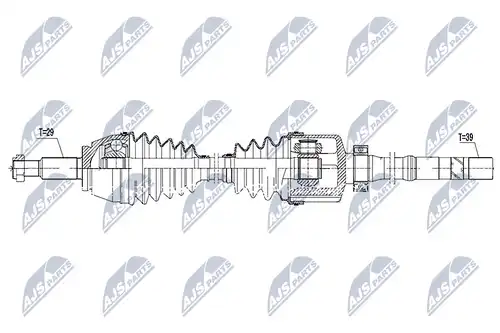 полуоска NTY NPW-RE-089