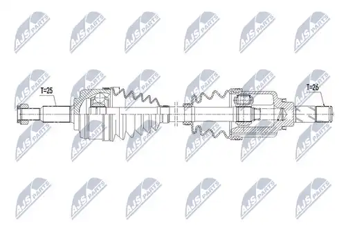 полуоска NTY NPW-RE-109