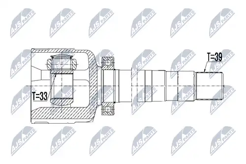 каре комплект, полуоска NTY NPW-RE-117