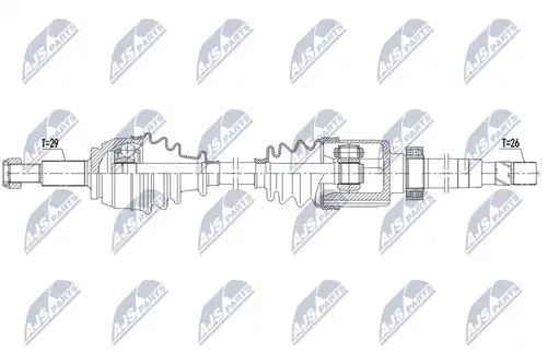 полуоска NTY NPW-RE-160