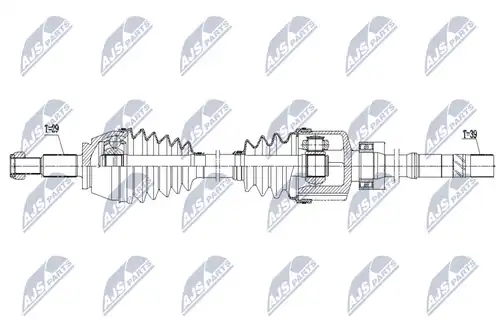 полуоска NTY NPW-RE-171