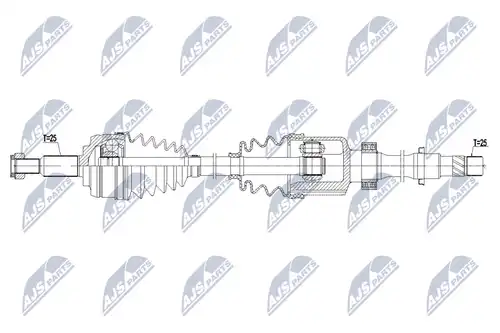 полуоска NTY NPW-RE-179