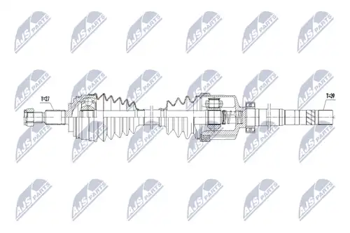 полуоска NTY NPW-RE-185