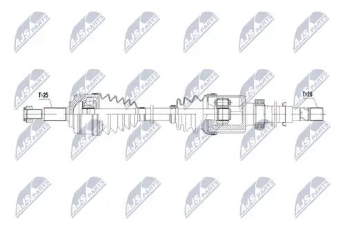 полуоска NTY NPW-RE-187