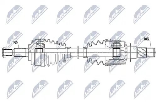 полуоска NTY NPW-RE-189