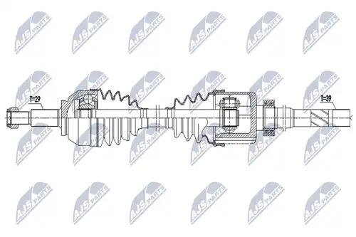 полуоска NTY NPW-RE-192