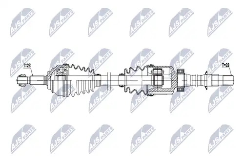 полуоска NTY NPW-RE-196