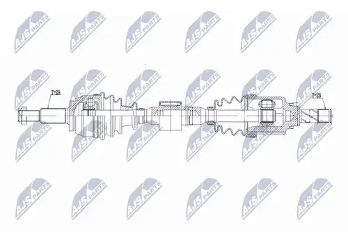 полуоска NTY NPW-RE-197