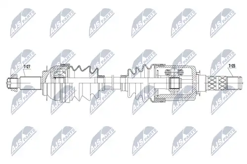 полуоска NTY NPW-SB-012