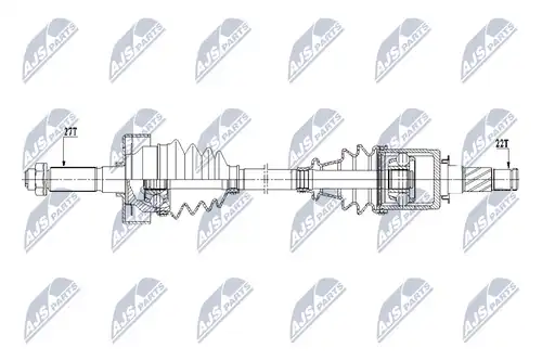 полуоска NTY NPW-SB-023