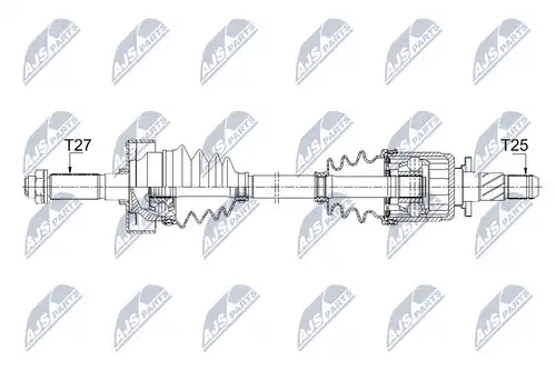 полуоска NTY NPW-SB-025