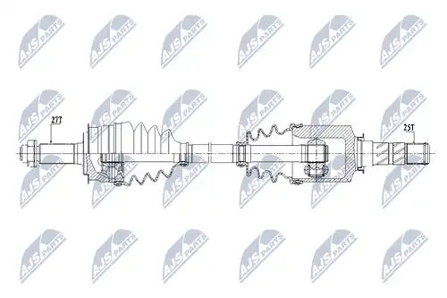 полуоска NTY NPW-SB-027