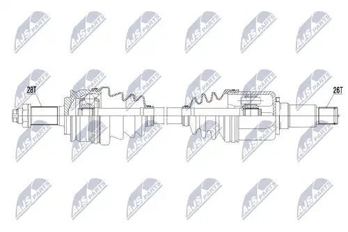 полуоска NTY NPW-SU-021