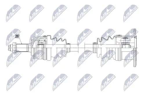 полуоска NTY NPW-SU-023