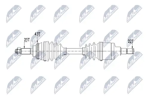 полуоска NTY NPW-SU-029